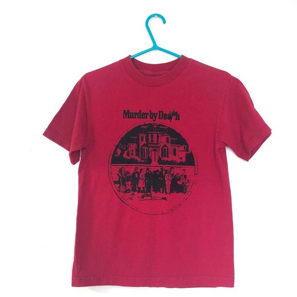 Murder by death red graphic tee t-shirt size medium - Picture 2 of 3